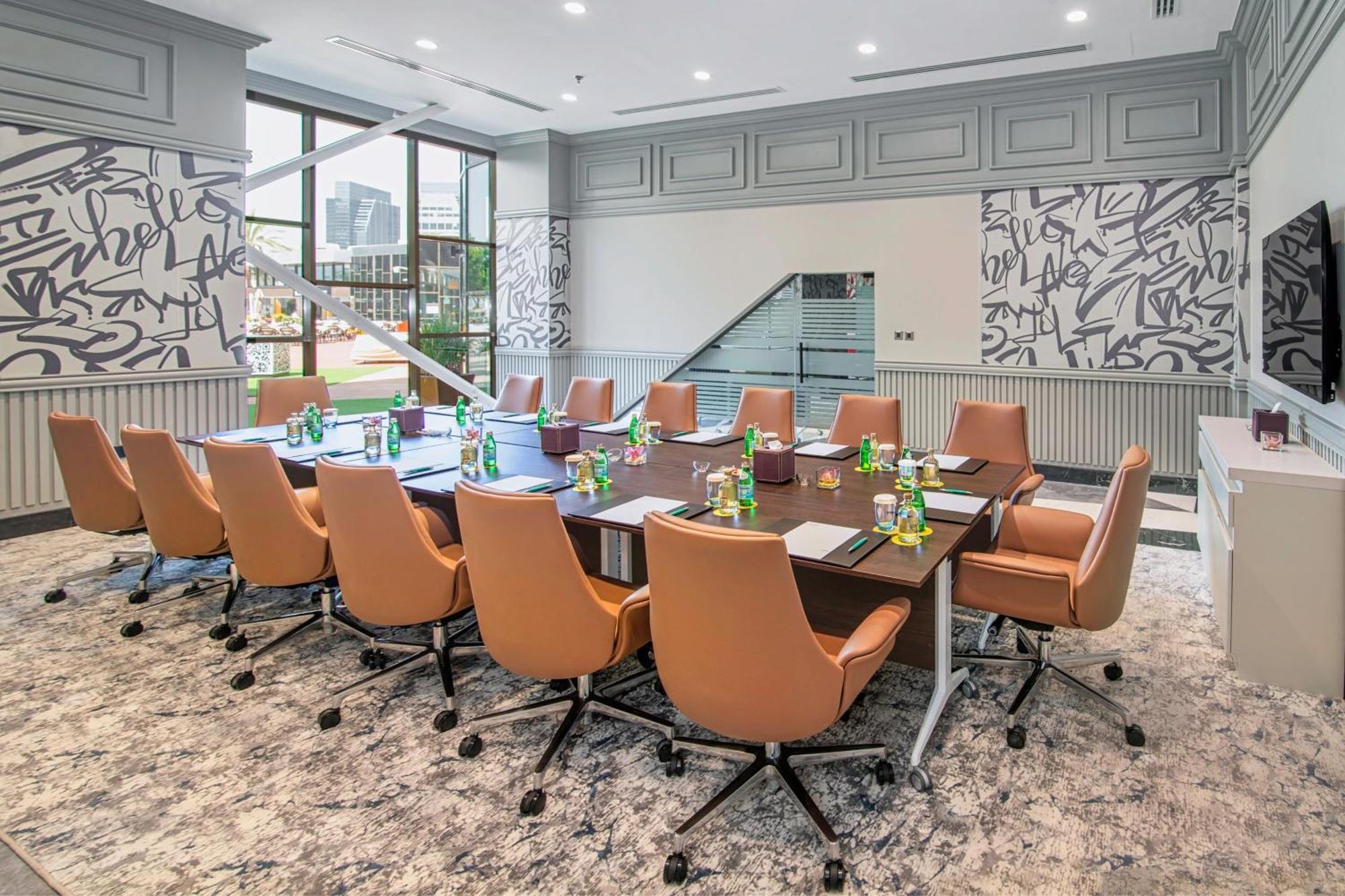 Le Meridien Abu Dhabi Exterior foto Meeting room